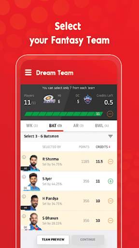Dream Tips 11 : Dream Team App screenshot 2
