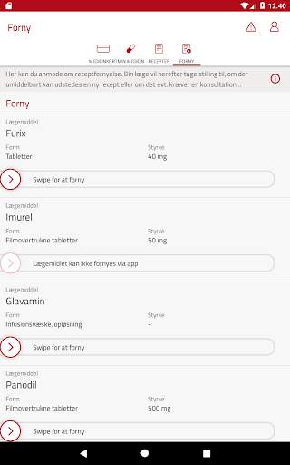 Medicinkortet screenshot 10