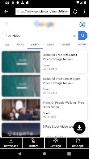 Video Downloader - free video download screenshot 1