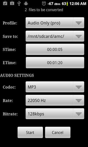 Video Converter Android screenshot 5