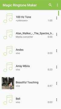 Magic Ringtone Maker screenshot 2