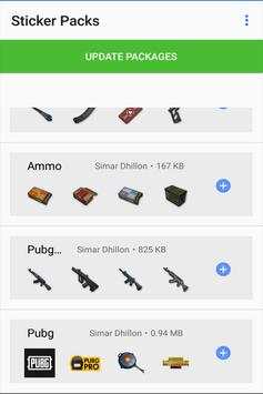 Pubg Stickers screenshot 5
