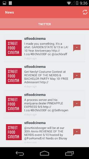 Street Food Cinema App screenshot 4