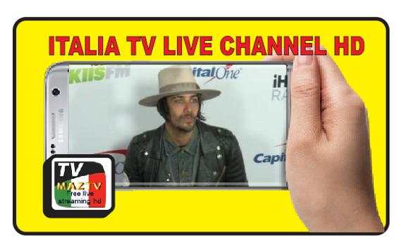 ITALIA TV LIVE CHANNEL HD स्क्रीनशॉट 3