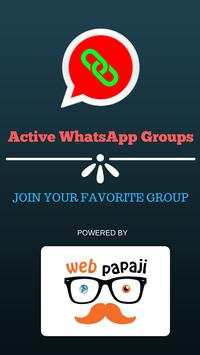 Active Whatsapp Groups screenshot 1