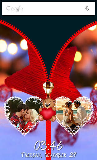 Christmas Zipper Lock Screen screenshot 5
