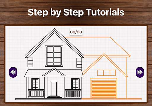 House Draw Step By Step скриншот 4