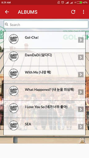 Golden Child Lyrics (Offline) screenshot 4