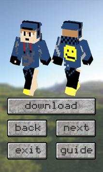 YouTubers Skins for Minecraft: PE screenshot 4