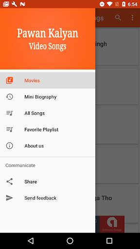 Pawan Kalyan Top Video Songs screenshot 2