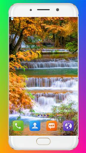 Waterfall Wallpaper HD screenshot 2