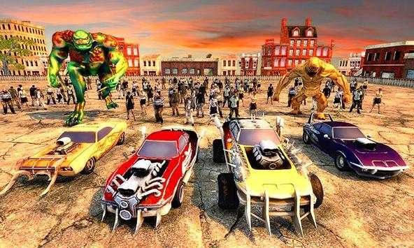 Zombie Mobil Smash derby screenshot 4