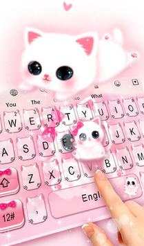 Girlish Pink Cute Kitty screenshot 1