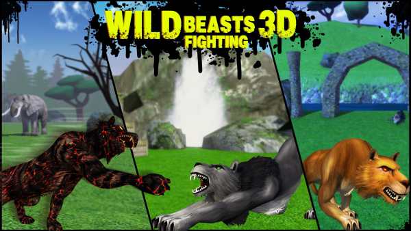 Big Cat Fighting Simulator 2018: Angry Wild Beasts screenshot 2