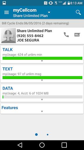 myCellcom App 1 تصوير الشاشة