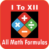1 to 12th Math Formulas иконка