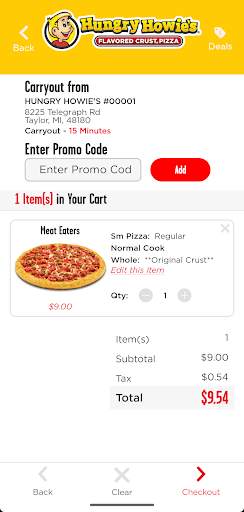 Hungry Howies screenshot 5