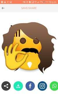 Emoji maker - Funny Stickers screenshot 5