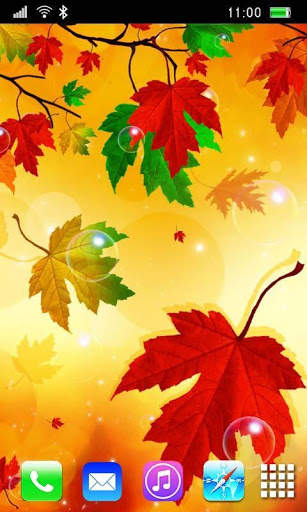 Autumn Leaves Live Wallpaper screenshot 1