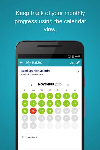 HabitShare - Habit Tracker 3 تصوير الشاشة