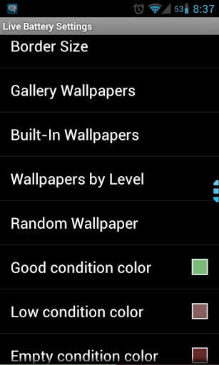 Live Battery Free (Status Bar) screenshot 2