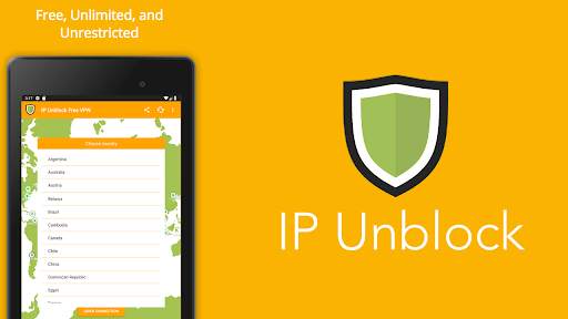 IP Unblock - Free VPN Unblock sites screenshot 1