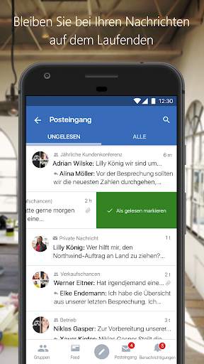 Yammer screenshot 3