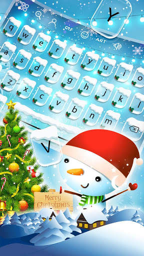 Christmas - Keyboard Theme screenshot 1