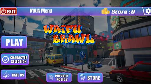 Waifu Brawl - Fighting Game screenshot 1