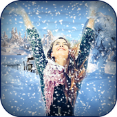 Snowfall Photo Frames icon