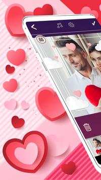 Love Story Photo Video Maker - Romantic Frames screenshot 1