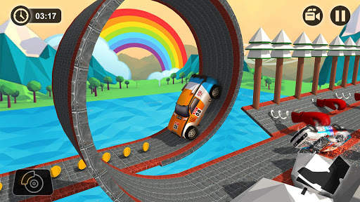 Impossible Climb Stunt Driving: Tricky Car Tracks screenshot 13