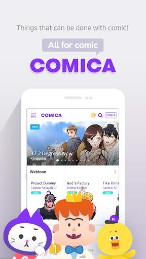 COMICA – Free Webtoon Comic screenshot 1