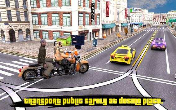 Bike Bus Driving in the Big City screenshot 8