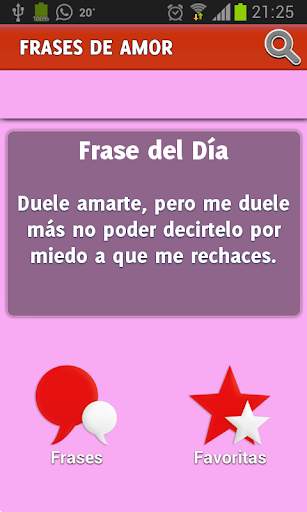 Frases de Amor para Whatsapp screenshot 1