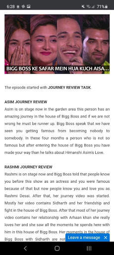 Bigg Boss Season 2020, News, Episodes, Nomination screenshot 2