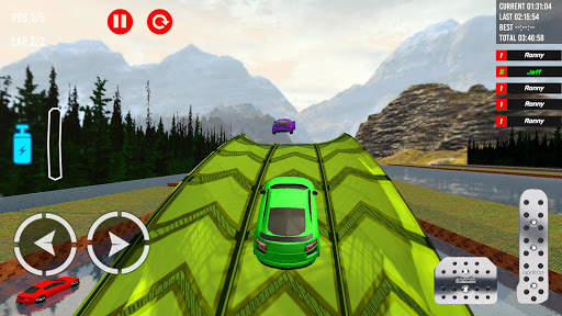 Water Car Racing Stunts 2020 screenshot 7