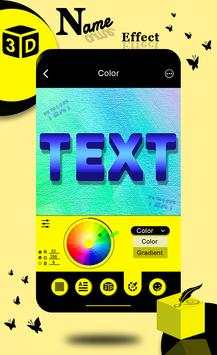 3D Text Effect Name Genrator screenshot 3