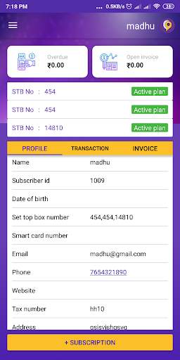 Cablenine Agent App 3 تصوير الشاشة