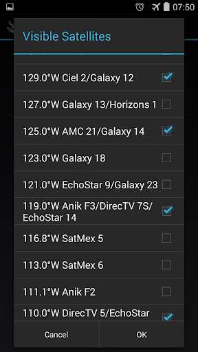 SatFinder - Find TV Satellites screenshot 5