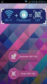 WiFi QR Code Generator Scanner screenshot 1