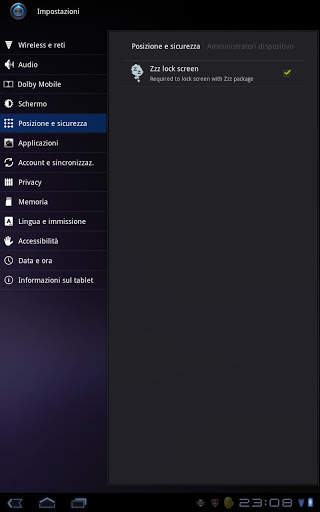 Screen lock and sleep .. zzz.. screenshot 3
