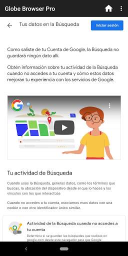 Globe Browser Pro screenshot 1