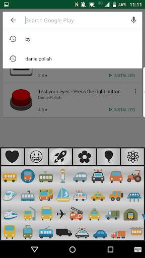 Transparent Keyboard screenshot 5