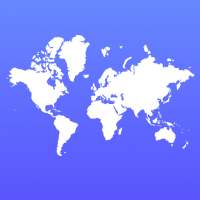 WORLD MAP: Geography Quiz, Atl logo