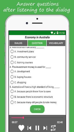 English Listening and Exercise скриншот 4