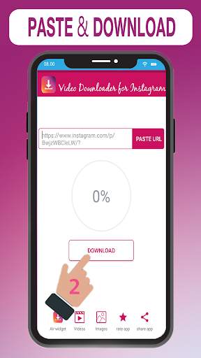 Video downloader for instagram screenshot 3