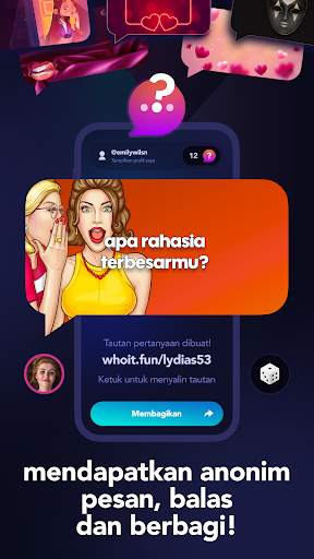 WhoIt - Pesan & Foto Anonim IG screenshot 1