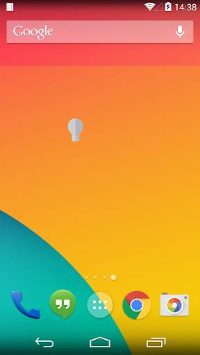 Flashlight Widget screenshot 1