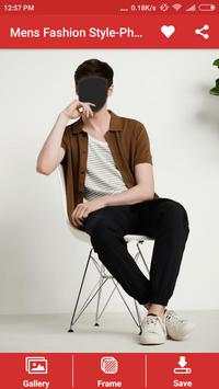 Men Fashion Style Photo Montage screenshot 1